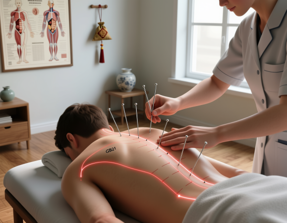 Как использовать акупунктурные техники в массаже.