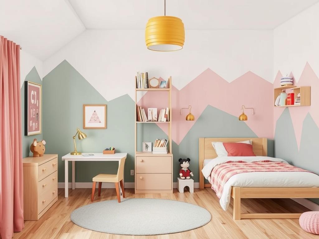 Дети растут быстро: как оформить детскую комнату, остающуюся актуальной на протяжении лет